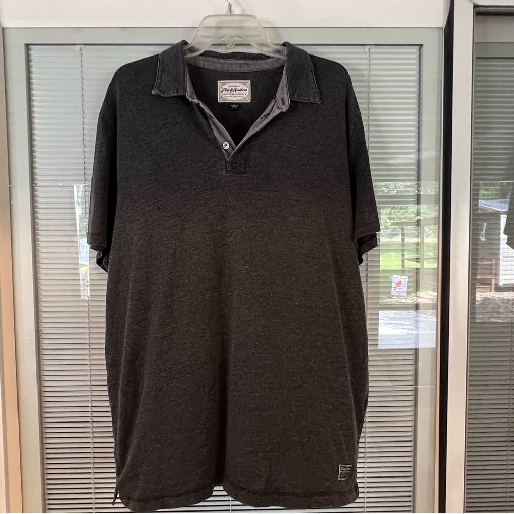 Gray Polo Shirt Relaxed Fit Casual Wear